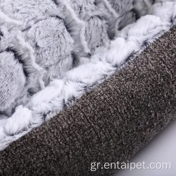 Μαλακό πτυσσόμενο φορητό σκυλί γάτα βασικό κρεβάτι